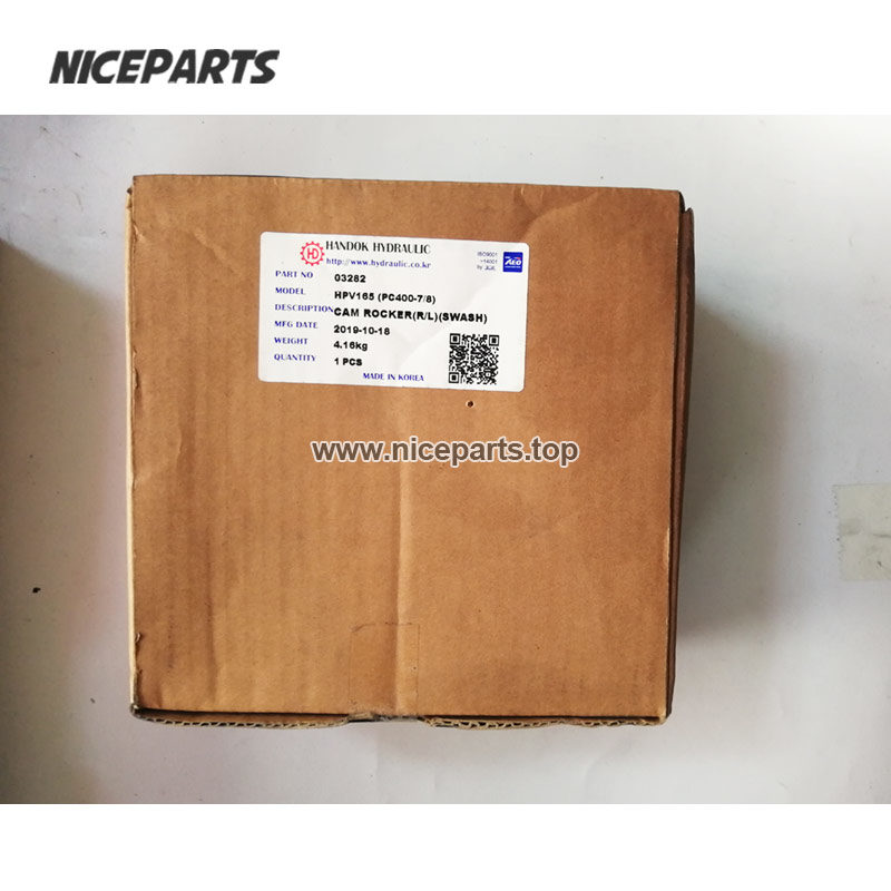 Hydraulic Main Pump Cam Rocker HPV165 Swash Plate For PC400-7 PC400-8