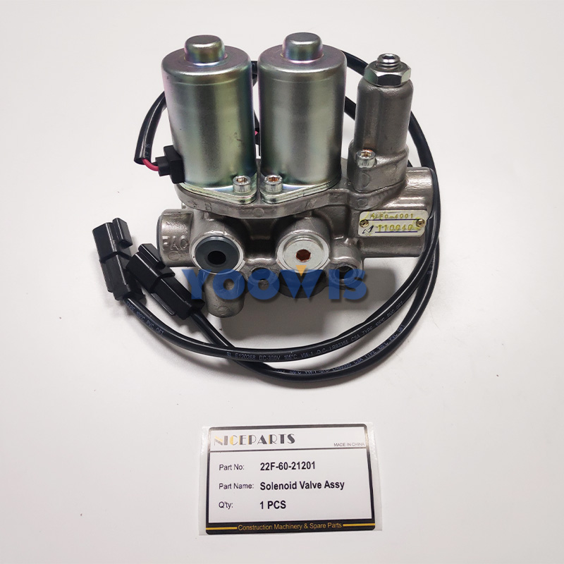 22F-60-21201 Main Pump Solenoid Valve Assembly